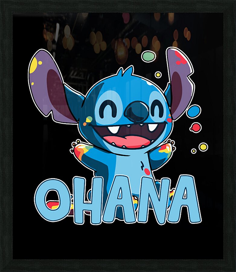 Lilo & Stitch 30 Picture Frame print