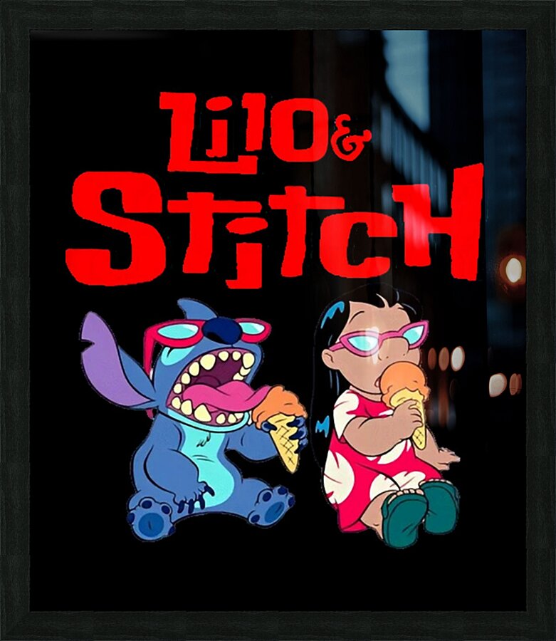 Lilo & Stitch 31 Picture Frame print