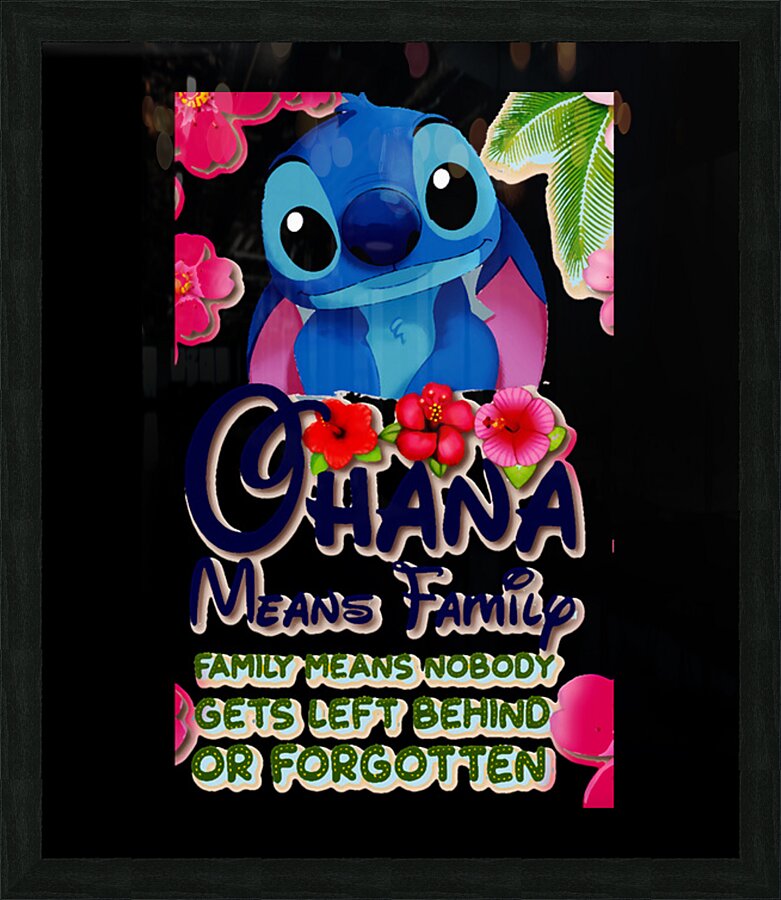 Lilo & Stitch 33 Picture Frame print