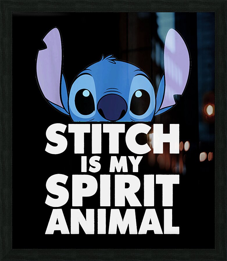 Lilo & Stitch 37 Picture Frame print