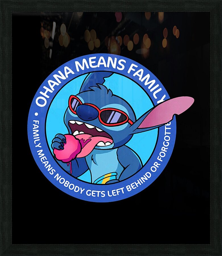 Lilo & Stitch 39 Picture Frame print