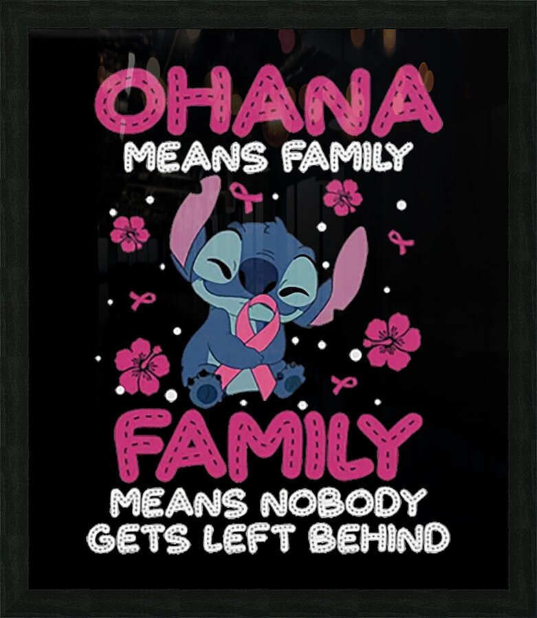 Lilo & Stitch 41 Picture Frame print