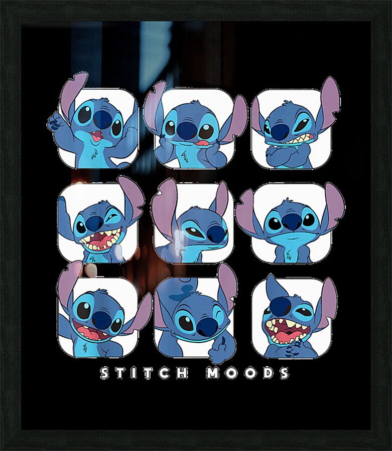 Lilo & Stitch 56 Picture Frame print