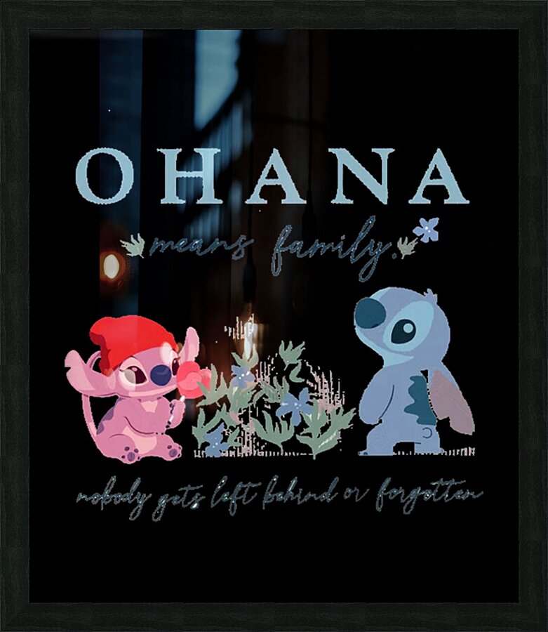 Lilo & Stitch 59 Picture Frame print