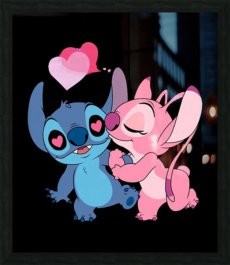 Lilo & Stitch 1 Picture Frame print