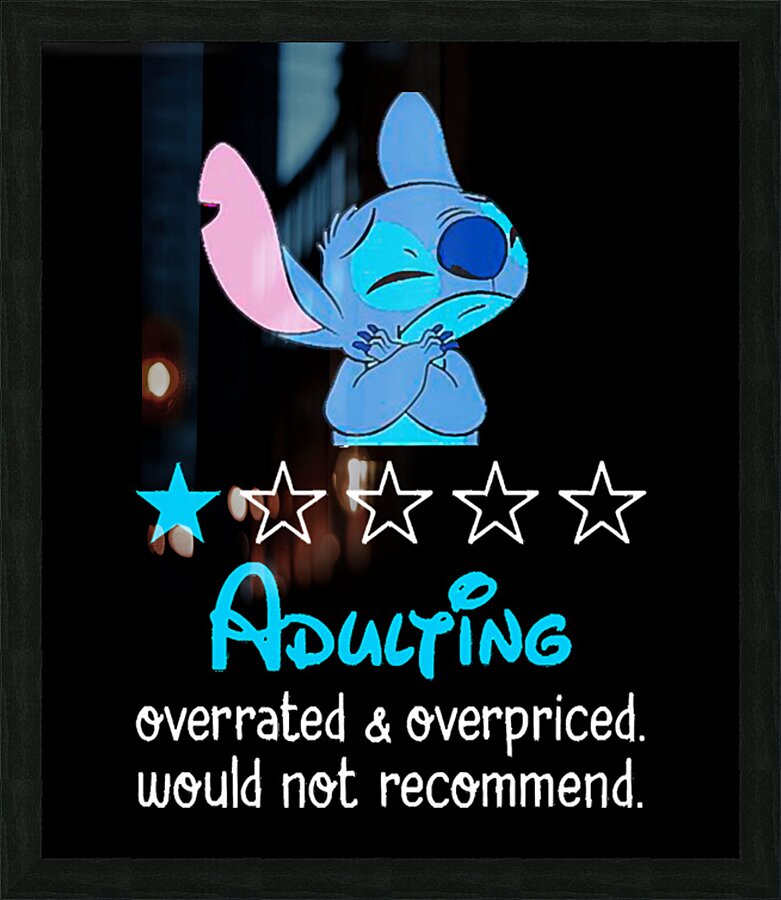 Lilo & Stitch 12 Picture Frame print
