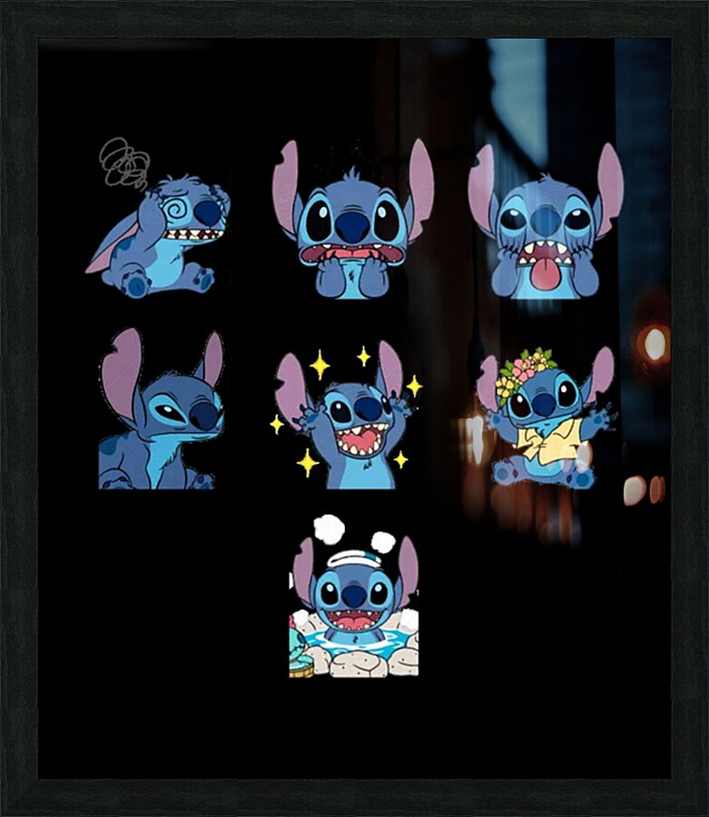 Lilo & Stitch 29 Picture Frame print