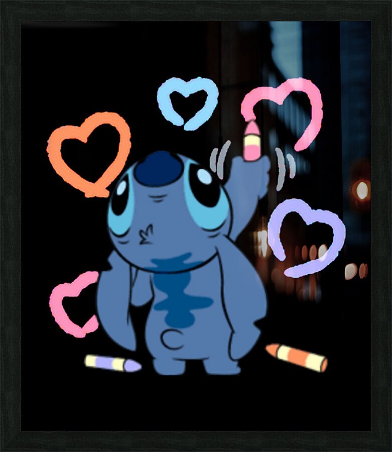 Lilo & Stitch 30 Picture Frame print