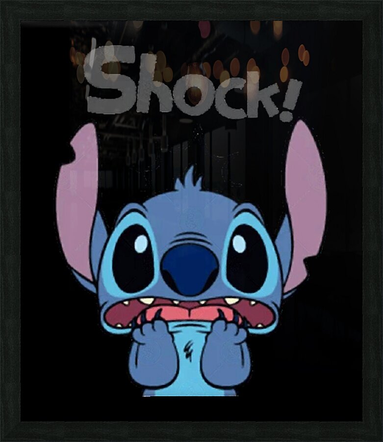 Lilo & Stitch 33 Picture Frame print