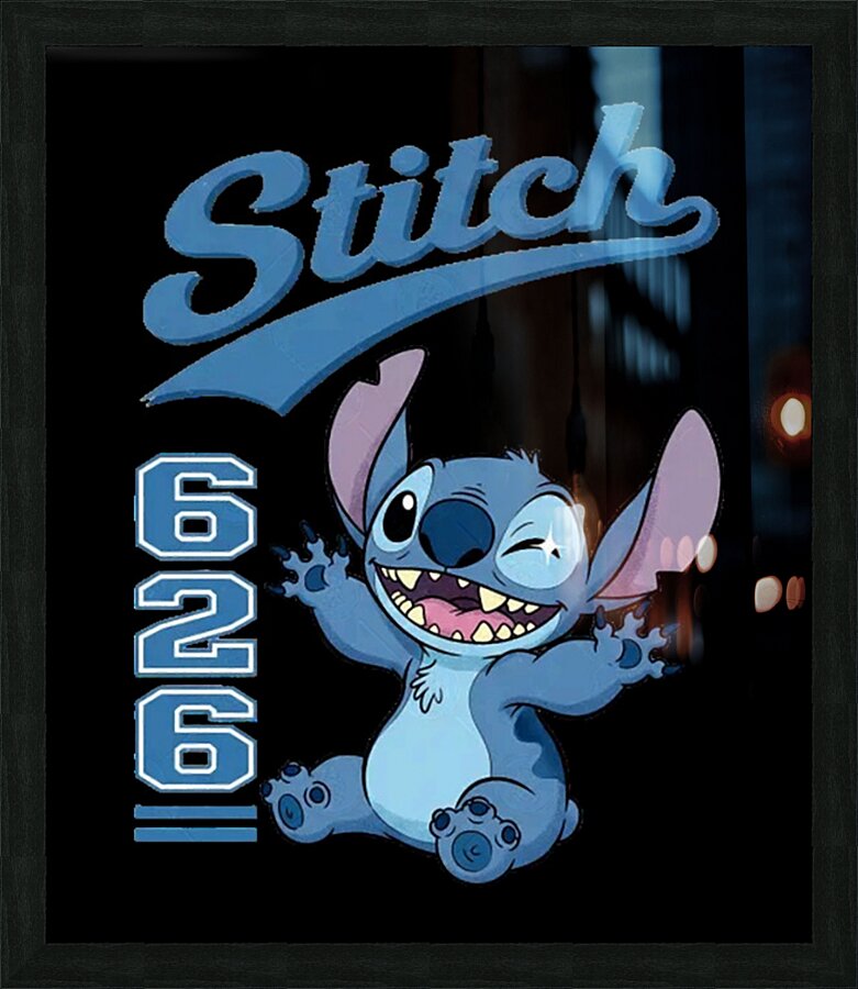Lilo & Stitch 45 Picture Frame print