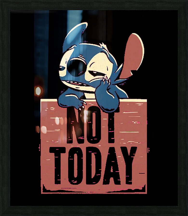 Lilo & Stitch 47 Picture Frame print