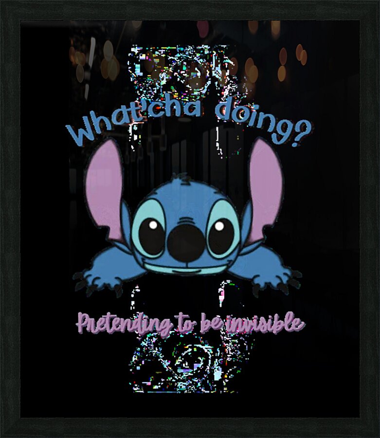 Lilo & Stitch 16 Picture Frame print