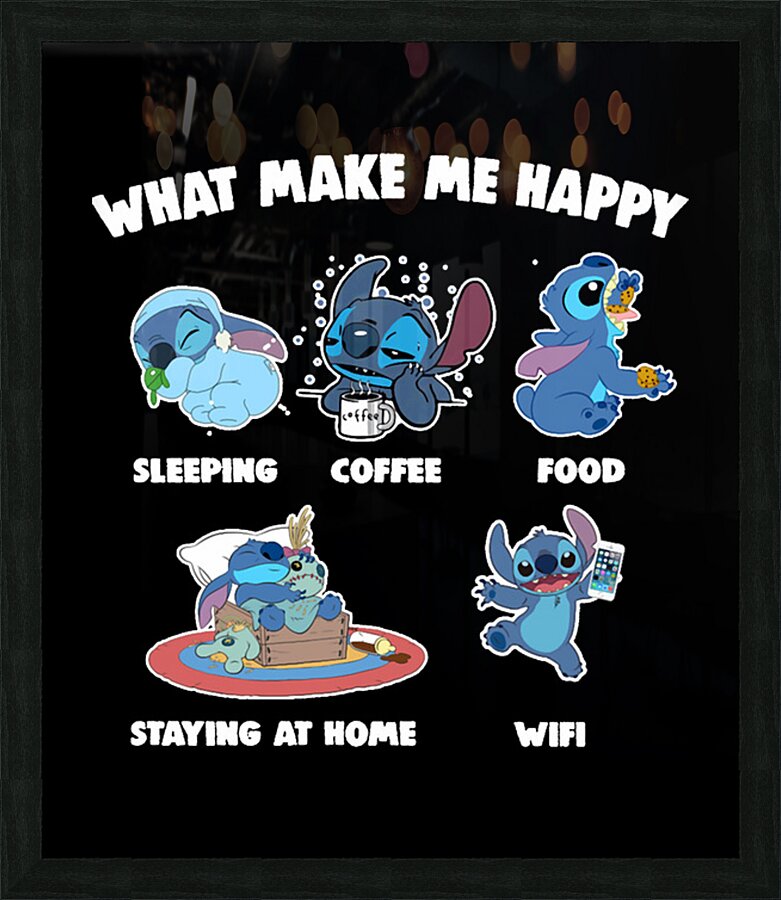 Lilo & Stitch 21 Picture Frame print