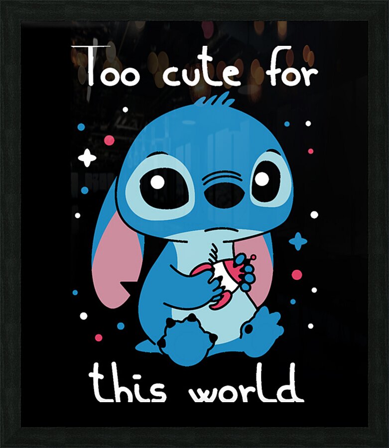 Lilo & Stitch 23 Picture Frame print