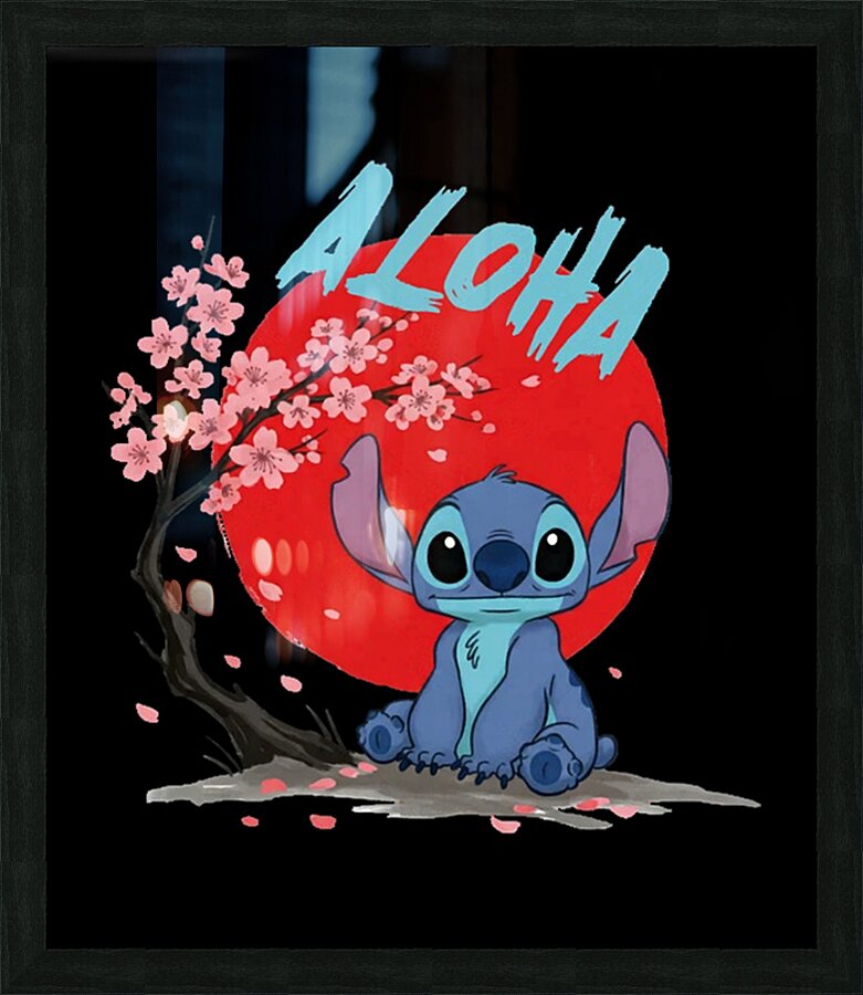 Lilo & Stitch 33 Picture Frame print