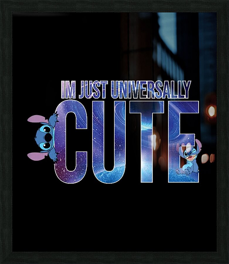 Lilo & Stitch 38 Picture Frame print