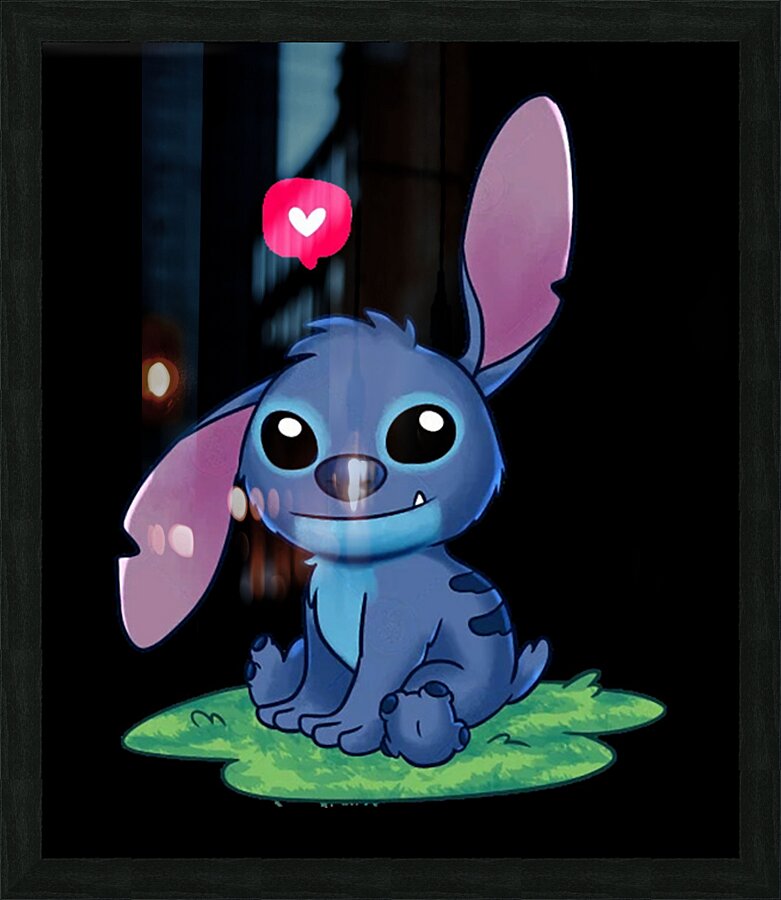 Lilo & Stitch 40 Picture Frame print