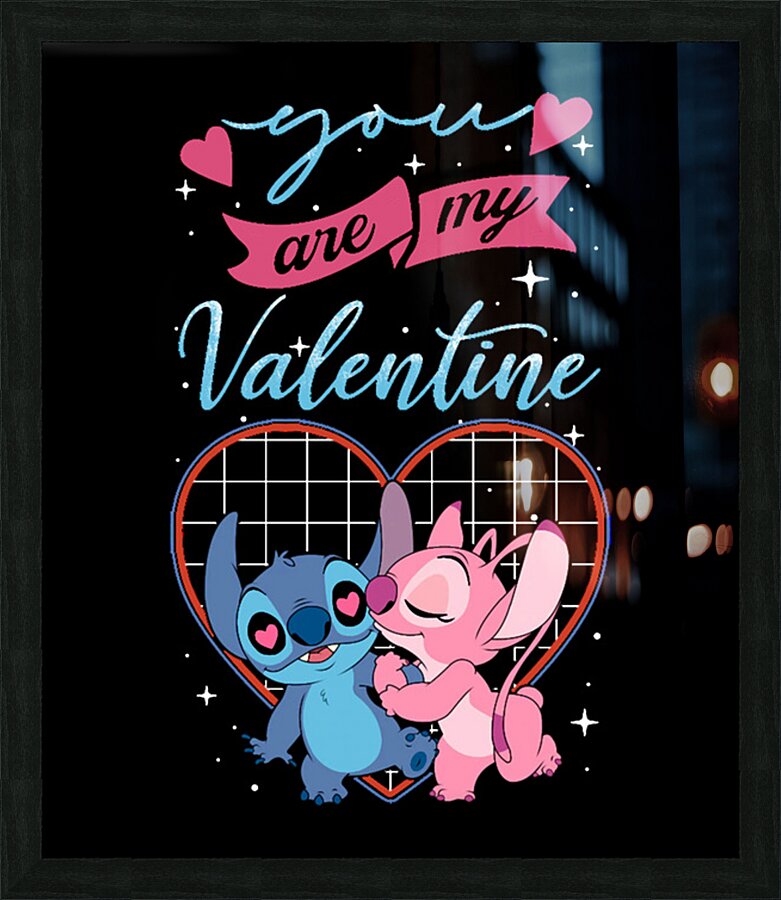 Lilo & Stitch 41 Picture Frame print