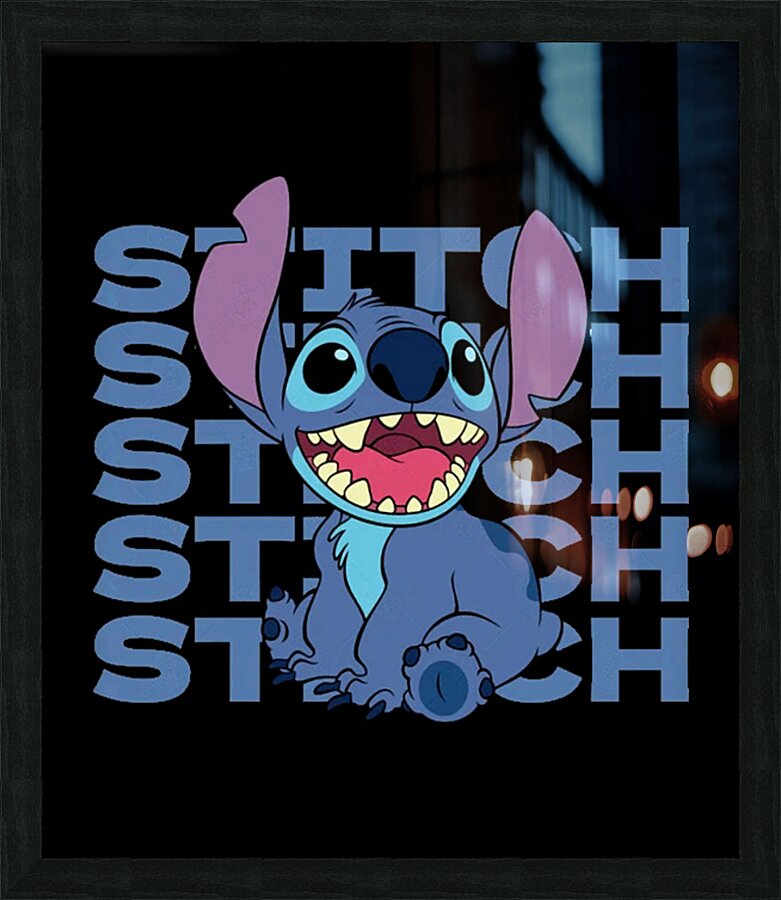 Lilo & Stitch 44 Picture Frame print
