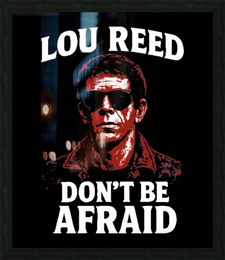 Lou Reed 33 Picture Frame print