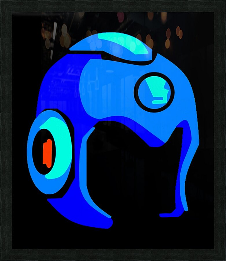 Mega Man 3 Picture Frame print