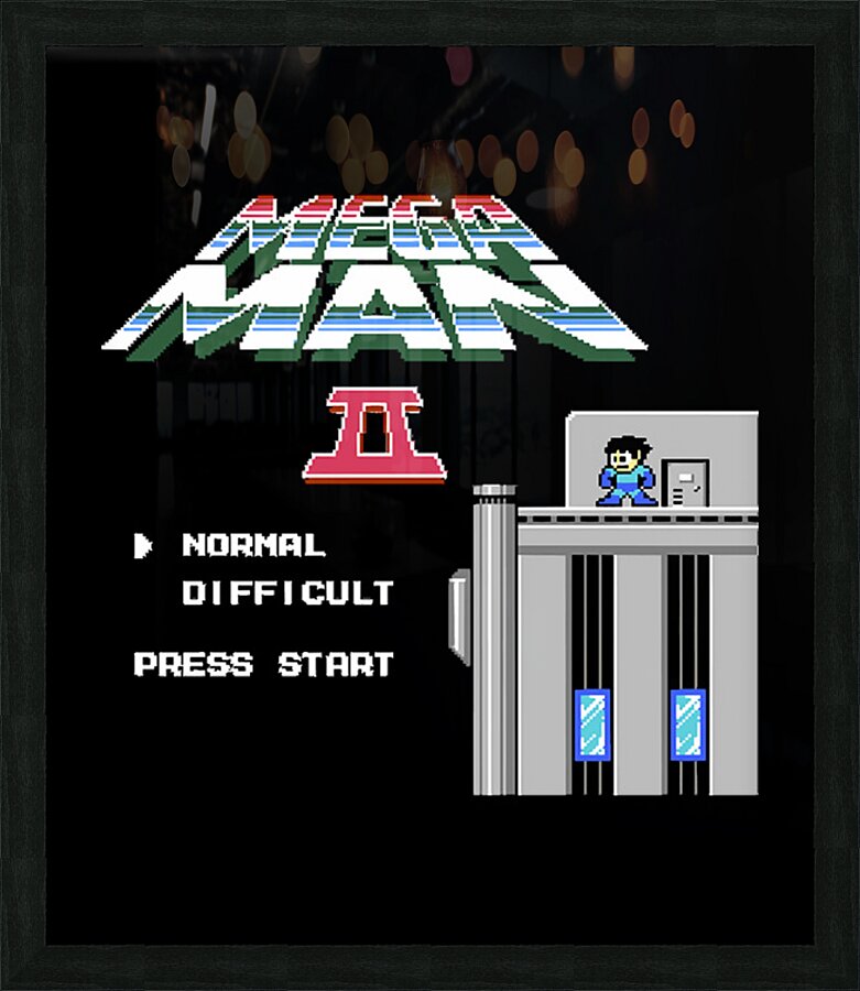Mega Man 9 Picture Frame print