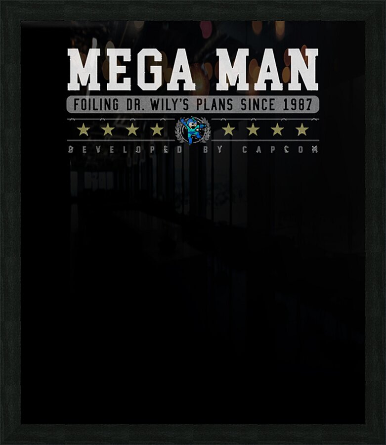 Mega Man 10 Picture Frame print
