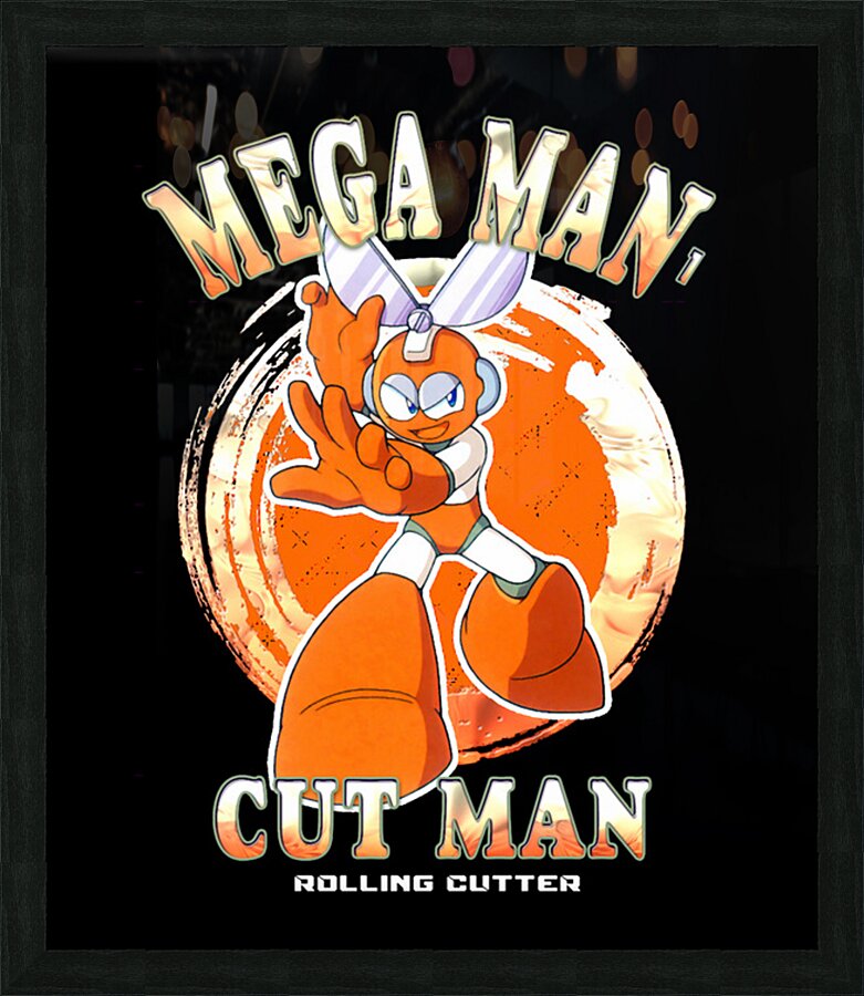 Mega Man 36 Picture Frame print