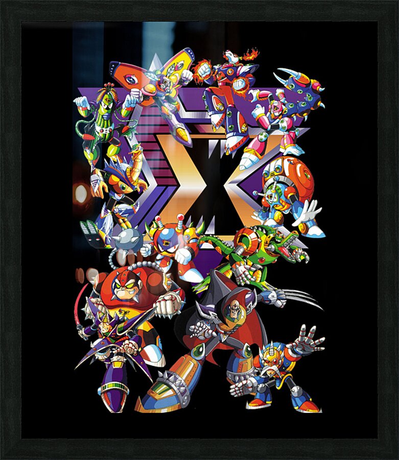 Mega Man 49 Picture Frame print