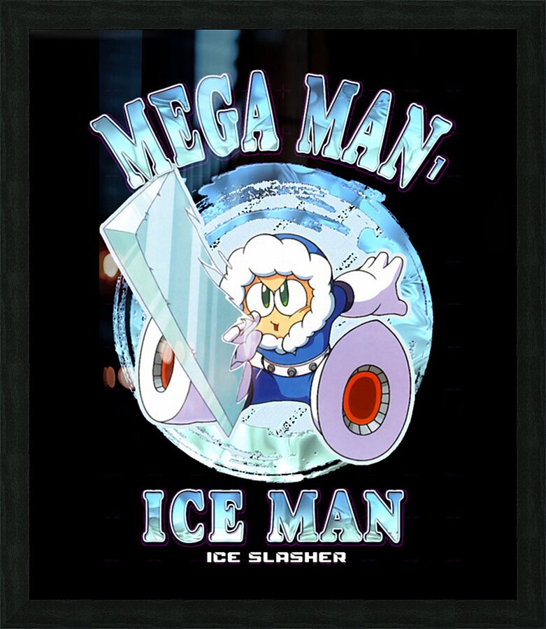 Mega Man 51 Picture Frame print