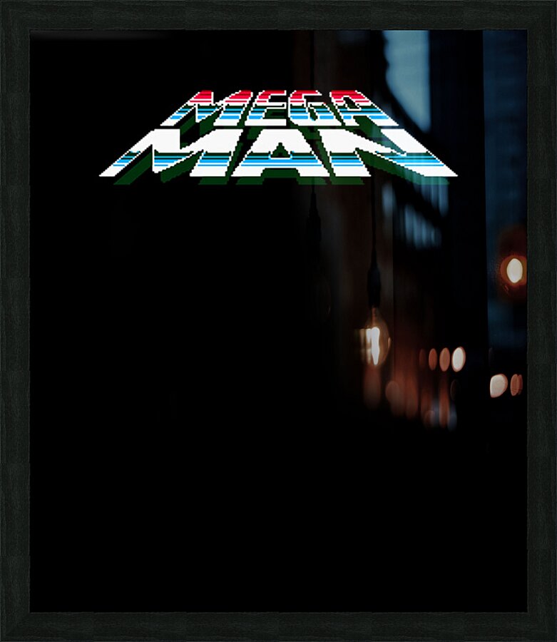 Mega Man 57 Picture Frame print
