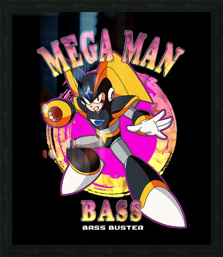 Mega Man 59 Picture Frame print