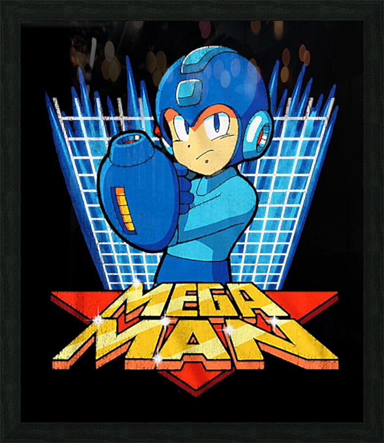 Mega Man 61 Picture Frame print