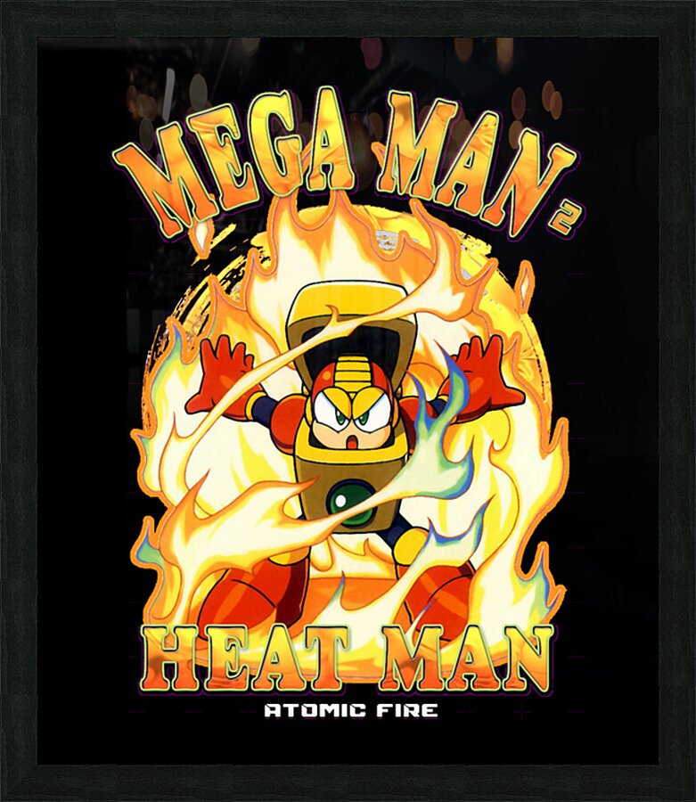 Mega Man 63 Picture Frame print