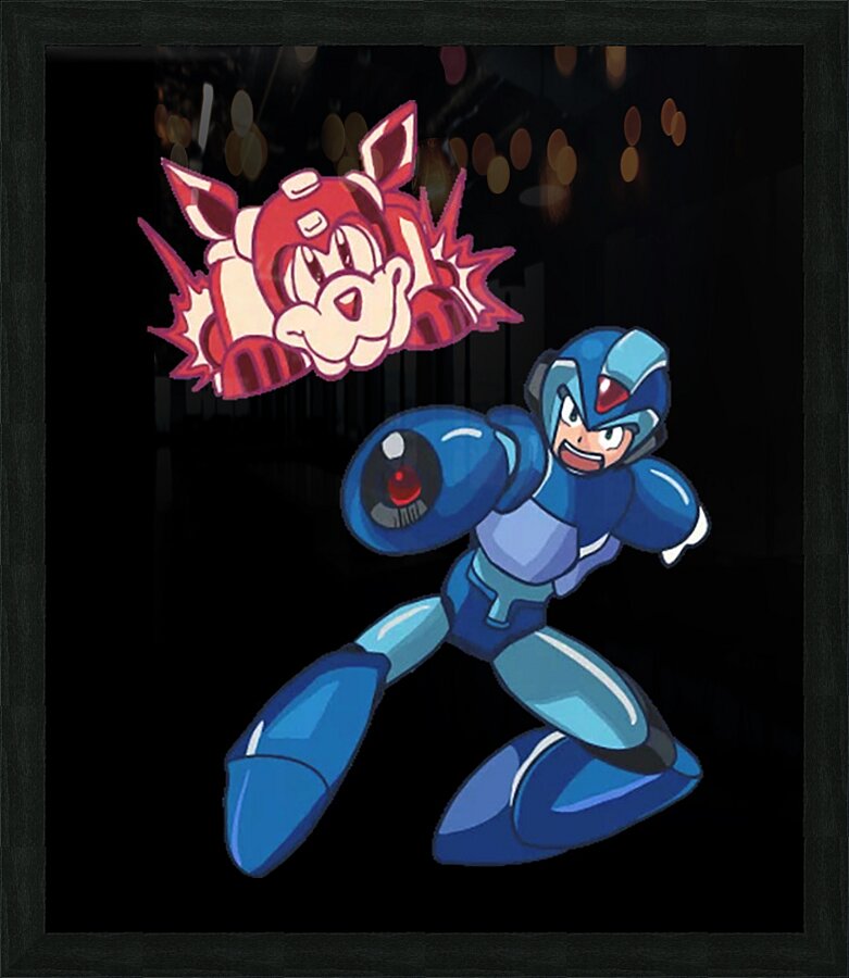 Mega Man 2 Picture Frame print