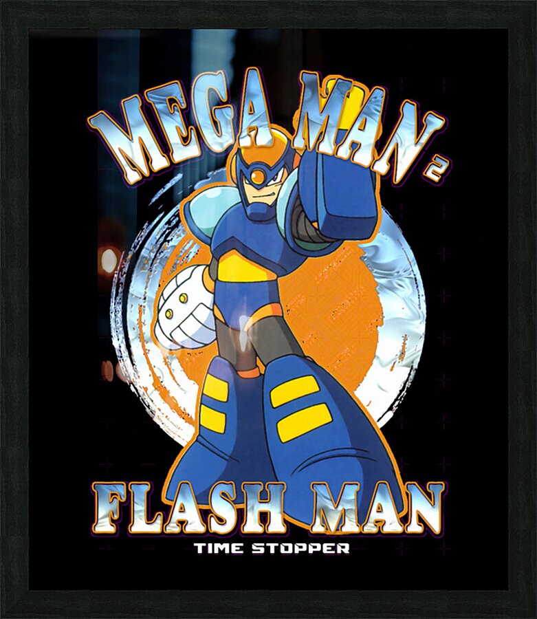 Mega Man 5 Picture Frame print
