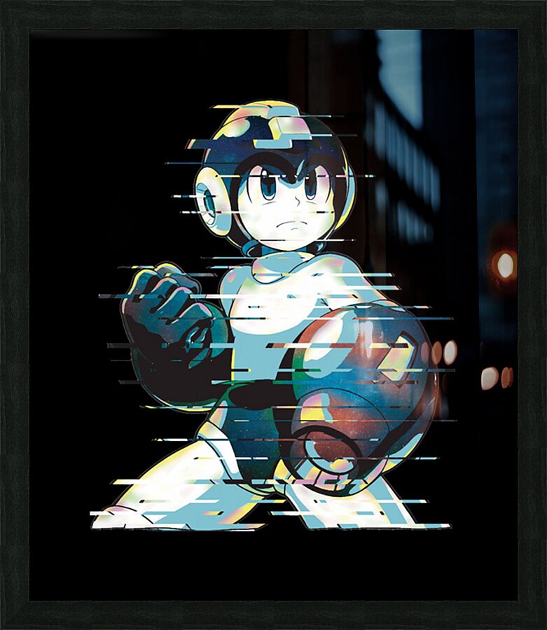 Mega Man 6 Picture Frame print
