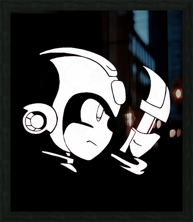 Mega Man 8 Picture Frame print