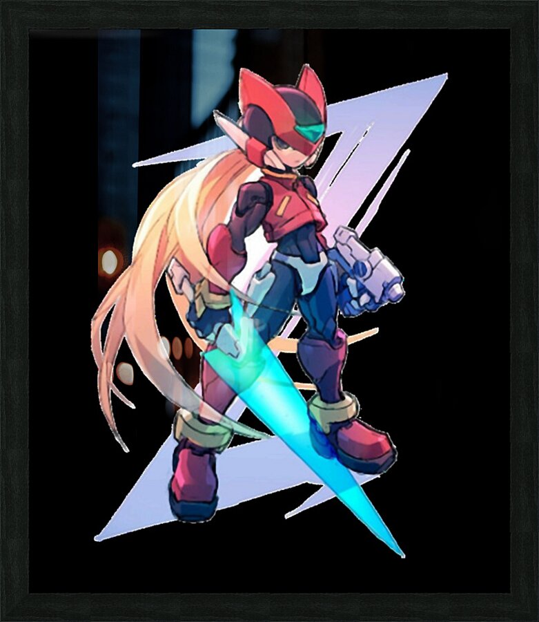 Mega Man 9 Picture Frame print