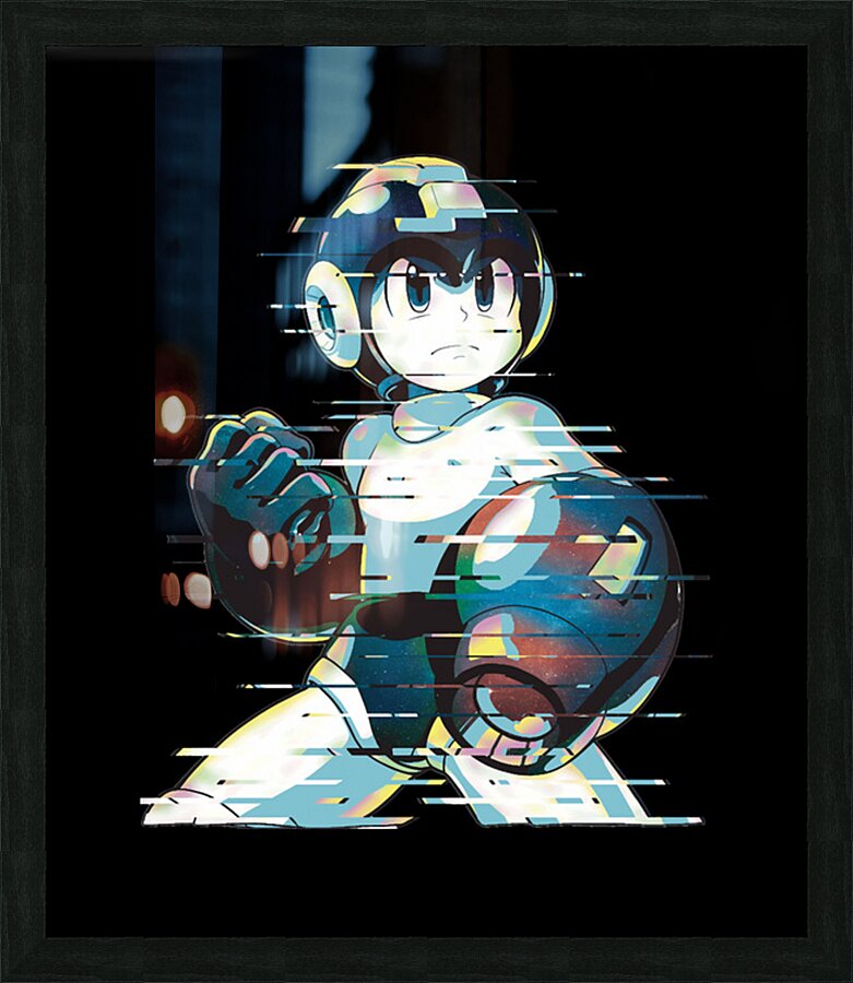 Mega Man 2 Picture Frame print