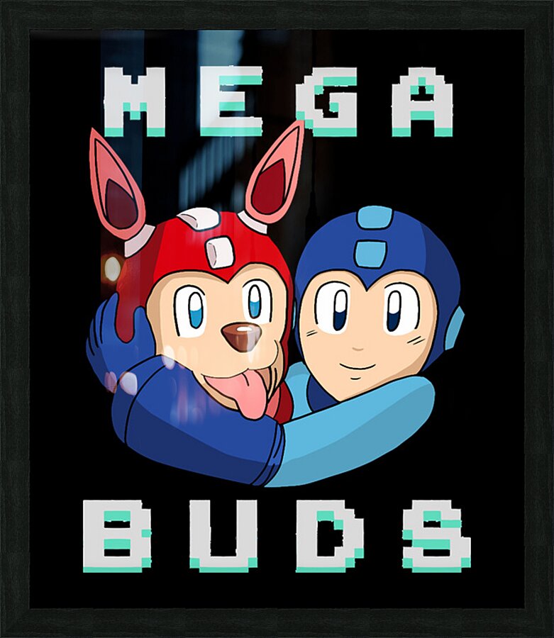 Mega Man 13 Picture Frame print