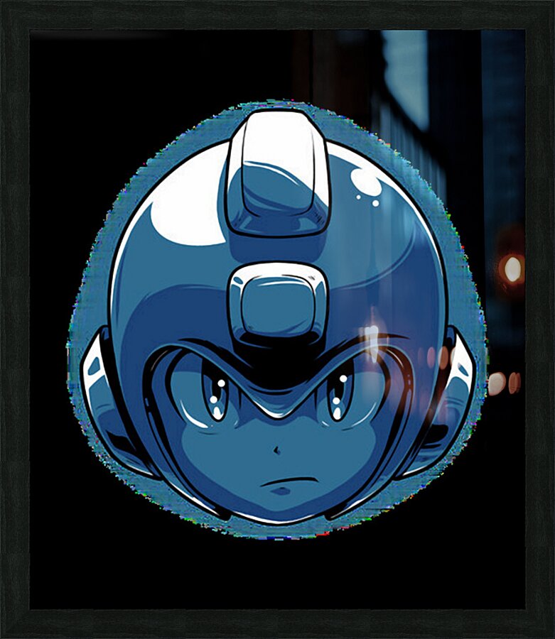 Mega Man 14 Picture Frame print