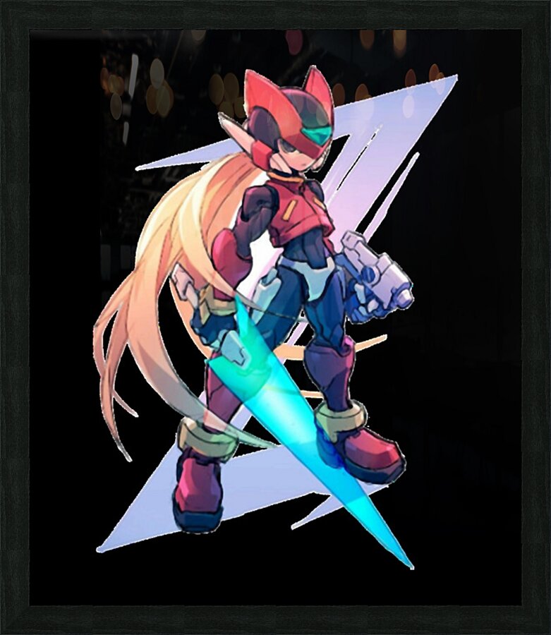 Mega Man 15 Picture Frame print