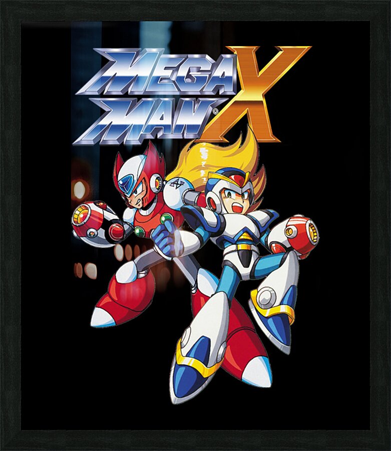 Mega Man 29 Picture Frame print