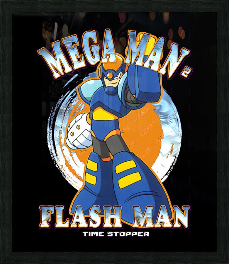 Mega Man 33 Picture Frame print