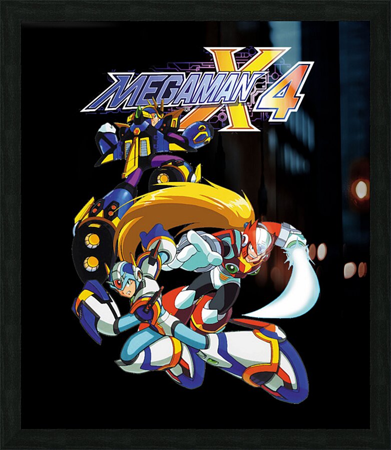Mega Man 47 Picture Frame print