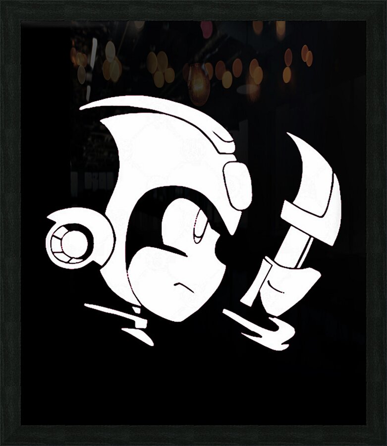 Mega Man 48 Picture Frame print