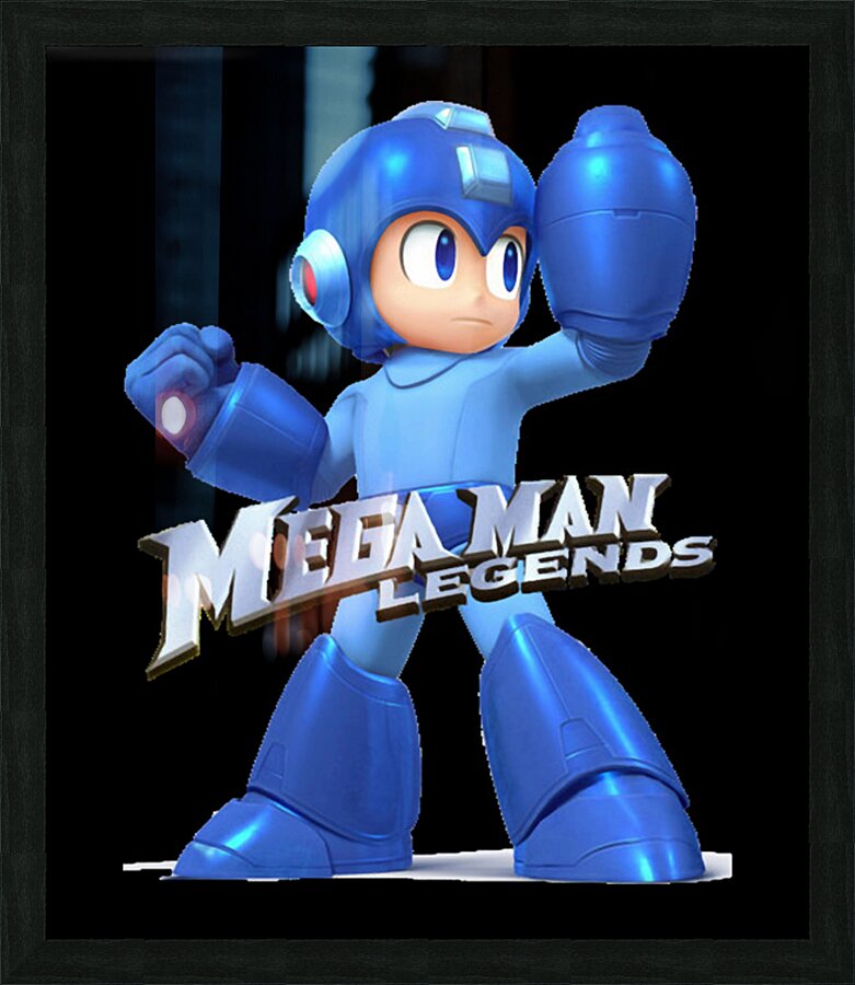 Mega Man 57 Picture Frame print