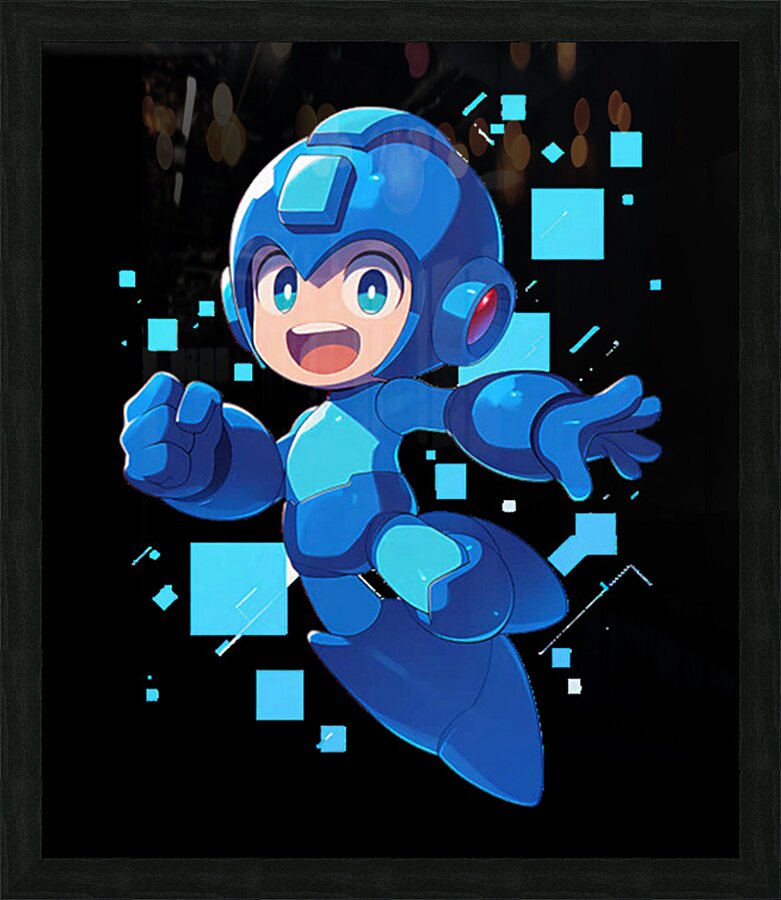 Mega Man 6 Picture Frame print