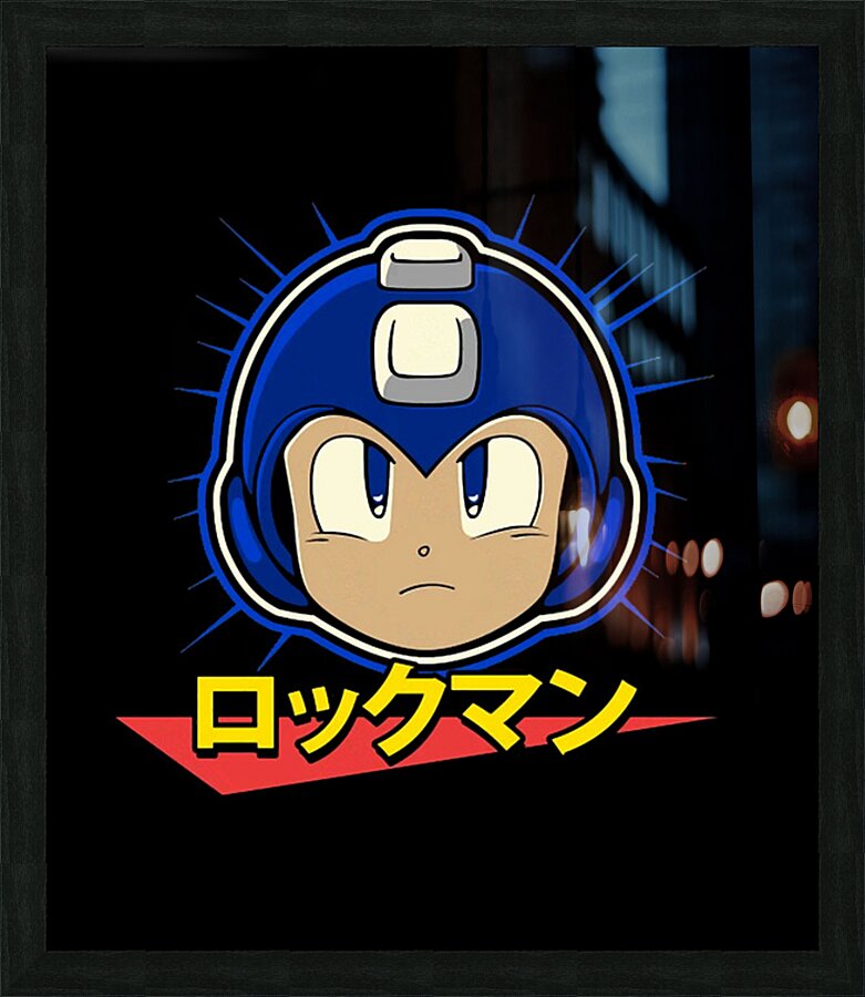 Mega Man 8 Picture Frame print